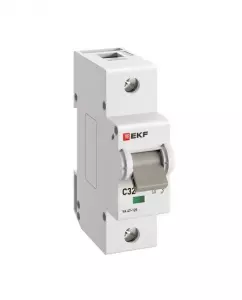 ЭЛМАКС - Автоматический выключатель ВА 47-125 1P 32А (C) 15кА PROXIMA EKF элмакс, электротехника, кабель, светотехника, elmax.pro