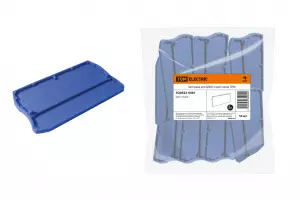 ЭЛМАКС - Заглушка для ДЗКБ 4 мм2 синяя TDM элмакс, электротехника, кабель, светотехника, elmax.pro