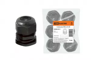 ЭЛМАКС - Сальник MG LX 50 диаметр проводника 30-42мм IP68 TDM элмакс, электротехника, кабель, светотехника, elmax.pro