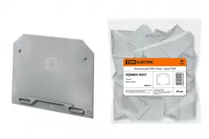 ЭЛМАКС - Заглушка для ЗНИ-16мм2 серая TDM элмакс, электротехника, кабель, светотехника, elmax.pro