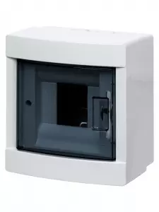 ЭЛМАКС - Бокс ЩРН-ПМ-4 модуля, навесной, АБС-пластик, IP41, Народный элмакс, электротехника, кабель, светотехника, elmax.pro