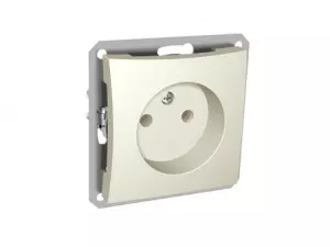 ЭЛМАКС - ДУЭТ РОЗЕТКА без заземления. 16А. механизм бежевый элмакс, электротехника, кабель, светотехника, elmax.pro