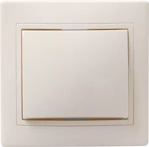 ВС10-1-0-ККм Выключатель 1кл 10А КВАРТА (кремовый)