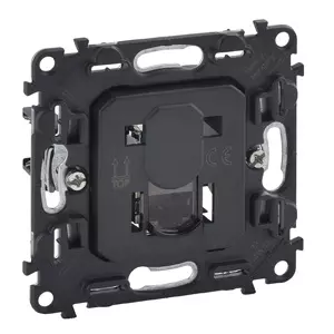 ЭЛМАКС - Valena IN'MATIC.Информационная розетка одиночная RJ45 Кат.6A STP элмакс, электротехника, кабель, светотехника, elmax.pro