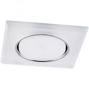 Светильник встраиваемый со светодиодной подсветкой 20LED*2835 SMD 4000K, 15W GX53, без лампы,белый м