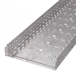 Лоток перфорированный Стандарт HDZ 500х100х3000 (1,0 мм) (6 м/уп) Промрукав