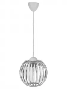 ЭЛМАКС - Светильник НСБ 0333/1 "Air" 15 Вт, E27, прозрачный 240 мм, шнур белый TDM элмакс, электротехника, кабель, светотехника, elmax.pro