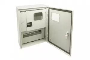 ЭЛМАКС - ЩУ-1ф/1-0-12 IP66 (ЩУРН-1/12 IP66) с опломбировкой счётчика (395х310х165) TDM элмакс, электротехника, кабель, светотехника, elmax.pro