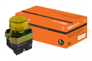 ЭЛМАКС - Лампа BV65 матрица d22 мм желтыйTDM элмакс, электротехника, кабель, светотехника, elmax.pro