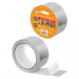 Лента алюминиевая клейкая 50 мм х 25 м TDM