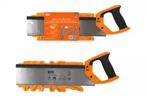 ЭЛМАКС - Набор: Пила обушковая по дереву/пластику 350 мм и стусло, закаленные зубья, "Алмаз" TDM элмакс, электротехника, кабель, светотехника, elmax.pro