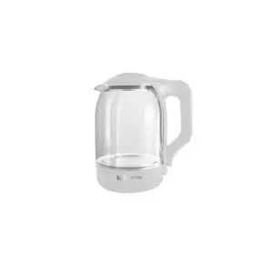 Электрический чайник "Нептун", стекло, 1,8 л, 1800 Вт, белый, TDM