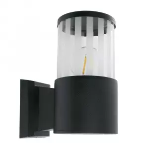 ЭЛМАКС - Светильник садово-парковый, 230V E27, DH0901, черный (на стену вверх) элмакс, электротехника, кабель, светотехника, elmax.pro