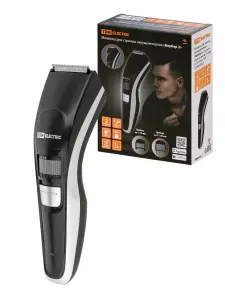 ЭЛМАКС - Машинка для стрижки аккумуляторная "Барбер 2", 2 регулируемых гребня (1-10 мм и 11-20 мм), TDM элмакс, электротехника, кабель, светотехника, elmax.pro