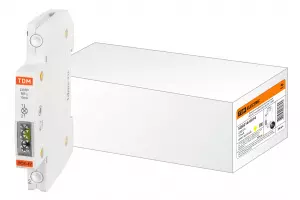 ЭЛМАКС - Лампа сигнальная компактная ЛСК-47 желтая (LED) AC/DC TDM элмакс, электротехника, кабель, светотехника, elmax.pro