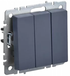 ЭЛМАКС - BRITE Выключ. 3-кл. 10А ВС10-3-0-БрМ мар. IEK элмакс, электротехника, кабель, светотехника, elmax.pro