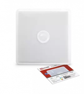 ЭЛМАКС - Светильник светодиодный СПБ-2Д-КВАДРАТ 14Вт 230В 4000К 1100лм 190мм с ненастраиваемым датчиком белый элмакс, электротехника, кабель, светотехника, elmax.pro