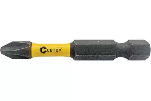 Набор торсионных бит, 2 шт., CUTOP Profi Plus, PZ2, 50 мм
