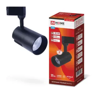 ЭЛМАКС - Светильник трековый светодиодный TR-07-TL 35Вт 4000К 3500Лм IP40 24 градуса черный серии TOP-LINE IN элмакс, электротехника, кабель, светотехника, elmax.pro