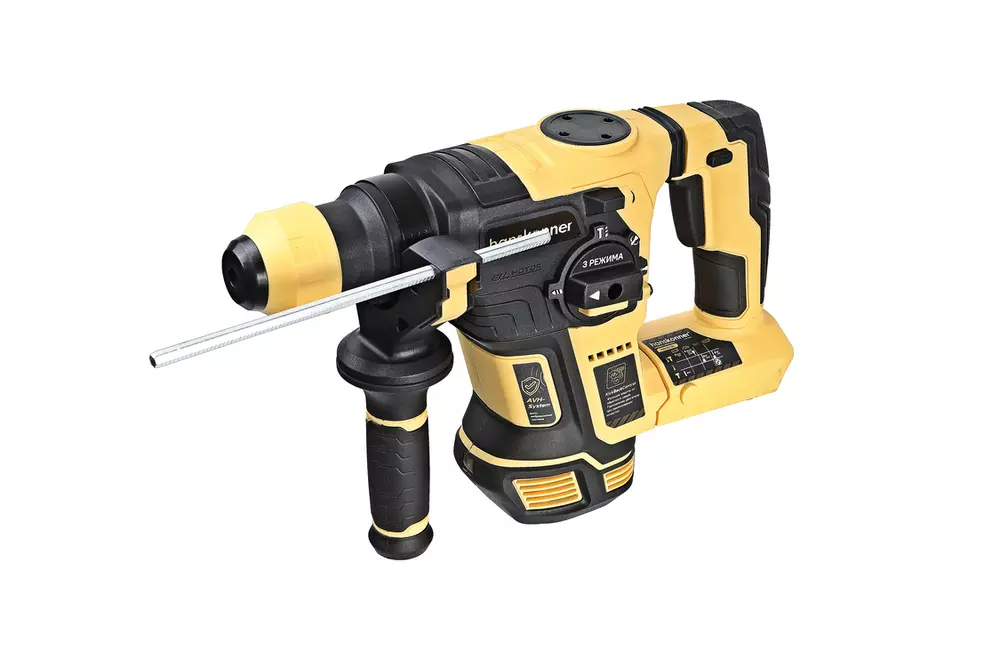 ЭЛМАКС - HRH1827BL Перфоратор аккум б/щ HANSKONNER PLATINUM,18В, 1BatterySystem, 4Дж, 3реж, без АКБ и ЗУ элмакс, электротехника, кабель, светотехника, elmax.pro