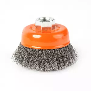 Щетка PATRIOT чашеобразная 100ммХМ14 гофрированная проволока
