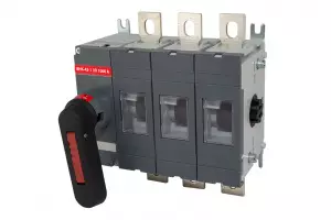 ЭЛМАКС - Рубильник ВНК-43-1 3П 1000А с установленной фронтальной ручкой управления TDM элмакс, электротехника, кабель, светотехника, elmax.pro