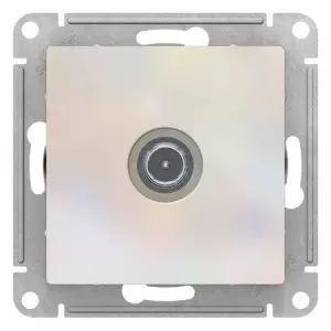 ЭЛМАКС - ATLASDESIGN TV РОЗЕТКА проходная 4DB, механизм, ЖЕМЧУГ элмакс, электротехника, кабель, светотехника, elmax.pro