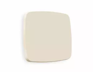 ЭЛМАКС - Лицевая панель OMEGA (Бежевый матовый) для 1-клавишных выключателей QUANT OP3210 элмакс, электротехника, кабель, светотехника, elmax.pro