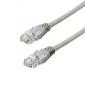 ЭЛМАКС - Патч-корд U/UTP, категория 5e, RJ45-RJ45, неэкранированный, PVC серый, 15 м REXANT элмакс, электротехника, кабель, светотехника, elmax.pro