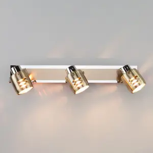 ЭЛМАКС - Настенный светильник 23463/3 хром / античная бронза элмакс, электротехника, кабель, светотехника, elmax.pro