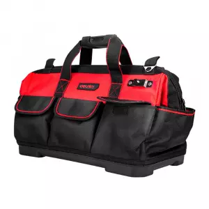 Сумка для инструментов с жестким пласт.дном Deli DL430320 475х220х310мм,14карм,плеч.ремен.Оксф,1680D