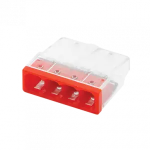 ЭЛМАКС - Строительно-монтажная клемма СМК 772-204 (25штук/упаковка) IN HOME элмакс, электротехника, кабель, светотехника, elmax.pro