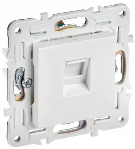 ЭЛМАКС - SKANDY Роз. комп. RJ45 кат.5E SK-K01W арк. бел. IEK элмакс, электротехника, кабель, светотехника, elmax.pro