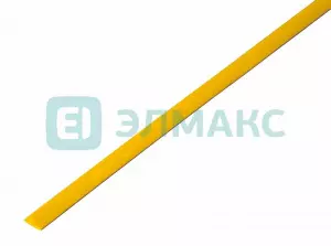ЭЛМАКС - 4. 0 / 2. 0 мм 1м термоусадка желтая REXANT элмакс, электротехника, кабель, светотехника, elmax.pro