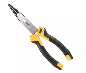 Плоскогубцы удлиненные Deli DL2108Z 200мм, сталь CrV, прорезиненная двухкомпонентная ручка