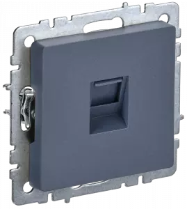 ЭЛМАКС - BRITE Роз. комп. RJ45 кат.6 РК11-БрМ мар. IEK элмакс, электротехника, кабель, светотехника, elmax.pro