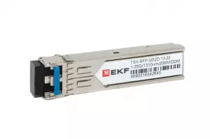 ЭЛМАКС - SFP модуль 1,25Гбит двойное одномодовое оптоволокно 1310нм дальность 20км TSX EKF элмакс, электротехника, кабель, светотехника, elmax.pro