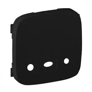 ЭЛМАКС - Valena ALLURE.Лицевая панель для аудио-входа.Антрацит элмакс, электротехника, кабель, светотехника, elmax.pro