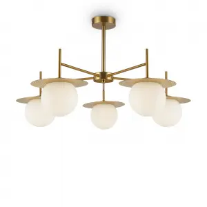 Freya Modern Camelia Подвесной светильник Латунь