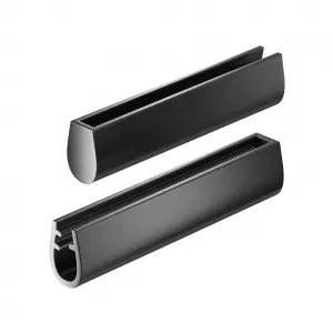 Заглушка Parity черная, 2 шт в упаковке