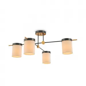 Freya Modern Bogy Потолочный светильник Черный