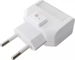 Ночник светодиодный NLE 09-LW белый с выключателем 230В IN HOME Ночник светодиодный NLE 09-LW белый с выключателем 230В IN HOME