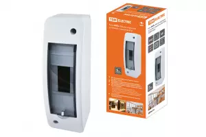 ЭЛМАКС - Бокс КМПн 1/2 для наруж. уст. с крышкой IP30 TDM элмакс, электротехника, кабель, светотехника, elmax.pro