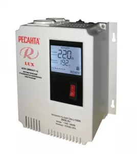 ЭЛМАКС - Стабилизатор АСН-2000 Н/1-Ц Ресанта Lux элмакс, электротехника, кабель, светотехника, elmax.pro