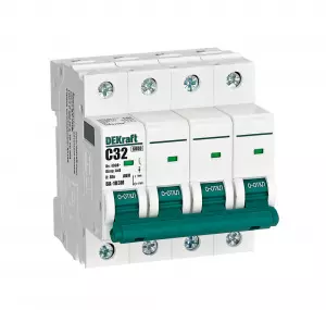 Авт. выкл. без теплозащиты 4P 32А х-ка C 6кА ВА-103M