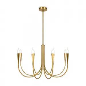 Freya Modern Branches Подвесной светильник Латунь