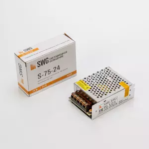 ЭЛМАКС - Блок питания 24 вольт 75 ватт IP20 элмакс, электротехника, кабель, светотехника, elmax.pro