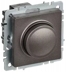 ЭЛМАКС - BRITE Светорег. пов-наж. 600Вт СС10-1-0-БрТБ бр. IEK элмакс, электротехника, кабель, светотехника, elmax.pro