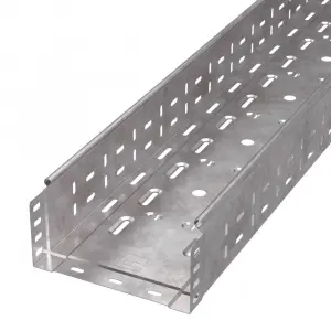 Лоток перфорированный Стандарт HDZ 200х100х3000 (0,8 мм) (6 м/уп) Промрукав