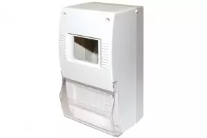 ЭЛМАКС - Щиток квартирный ЩК 26-003 2-6 модулей DIN с дверкой IP20 TDM элмакс, электротехника, кабель, светотехника, elmax.pro